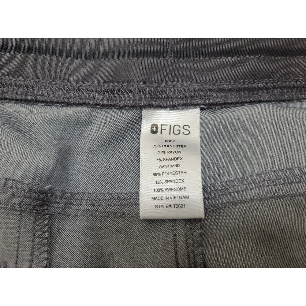 Figs Scrub Pants Axim Cargo Scrub Graphite Gray Size XL MENS Style T2001